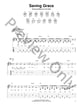 Saving Grace Guitar and Fretted sheet music cover